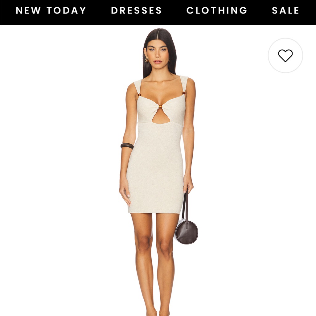 Mini Beige Dress Revolve